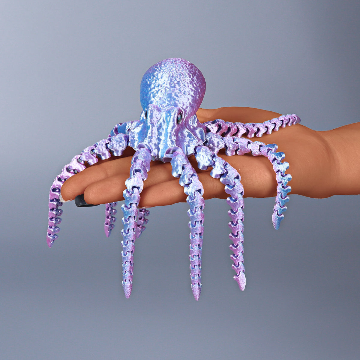 3D printed octopus,length 8.2 " In (20.85cm),1pc $3.99