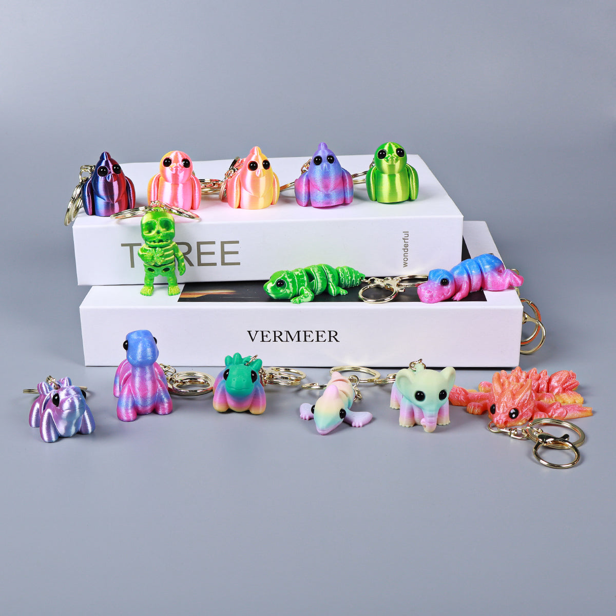 3D printed toys keychain，one pc $3.49