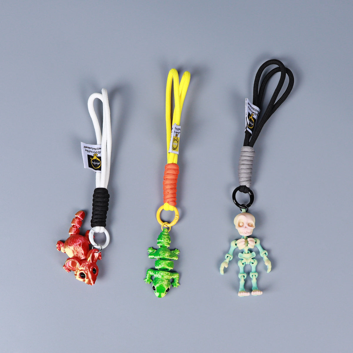 3D printed keychain,nylon cord,1pc $3.59
